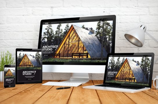 Website design for an architect company